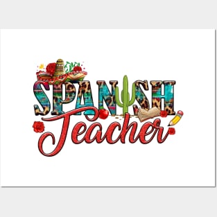 Spanish Teacher Language Western Cinco de Mayo Teaching Posters and Art